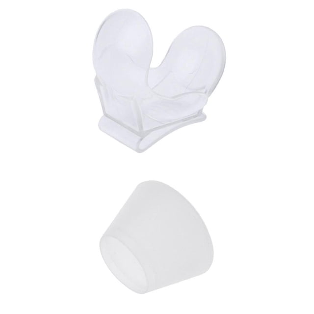 S SERENABLE Silicone Tennis Racket End Cover Dampener & Ball Holder Waist Clip Clamp