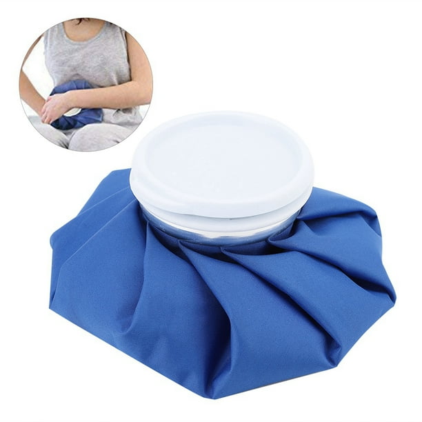 Bolsa de Hielo ANGGREK Bolsa de Agua Caliente Compresa Fría o Caliente Azul Tamaños 6 9 11 Pulgadas