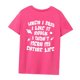thumbnail image 3 of Camiseta para mujer con cuello redondo, camisetas simples de verano para uso diario, vacaciones, senderismo L, 3 of 8