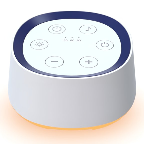 GJX Sound Machine for Baby Adult Sleep, White Noise for Sleeping 24 Soothing Sounds Sleep Timer, White Noise Sound Therapy for Home Travel
