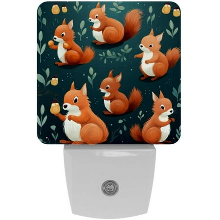 

Squirrel LED Square Night Lights - Stylish and Energy-Efficient Room Illuminators for Soothing Ambiance - 200 Characters