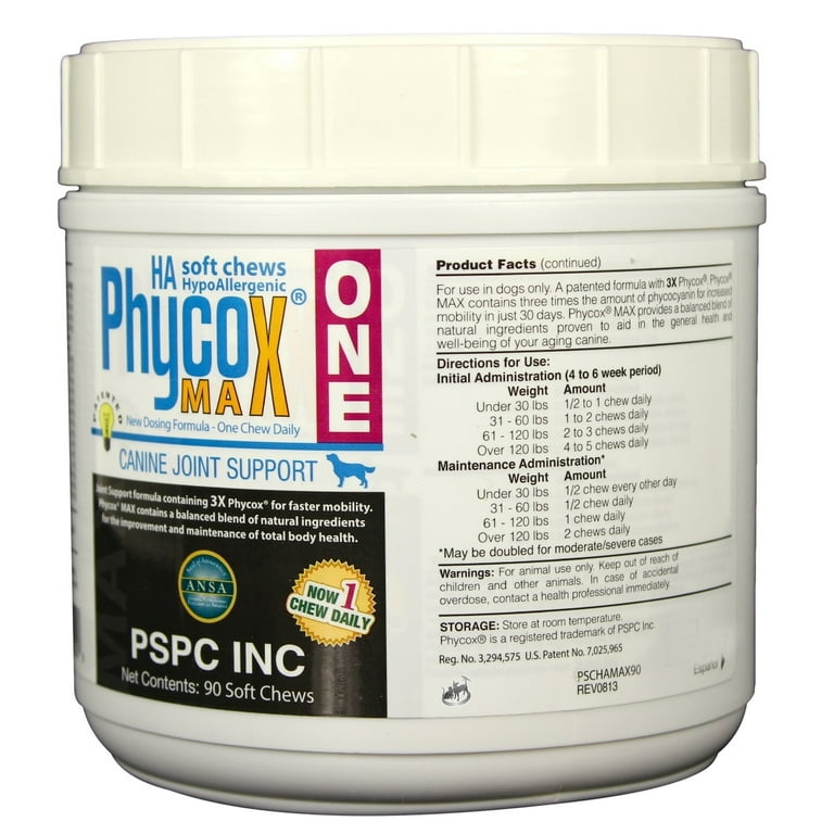 Phycox Max HA Soft Chews 90 Count