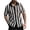 Black, variant on Dolkfu French Chic Polos Shirts for Men Short Sleeve Black Collared Tops Striped Minimalist Button-Up Shirts Mens Graphic T-Shirts