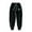 Black, variant on Esaierr 3-10Y Toddler Boys Girls Lamb Velvet Jogger Pants for Kids Winter Padded Thickened Sweatpants Casual Loose Trousers