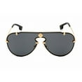 thumbnail image 2 of Versace VE 2243 Metal Unisex Aviator Sunglasses Gold 43mm Adult, 2 of 2