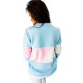 thumbnail image 2 of Jerseys De Empalme De Color De Manga Larga Para Mujer, Jerséis, Tops, Sudadera (Rosa L) Tmvgtek Mujer, 2 of 3