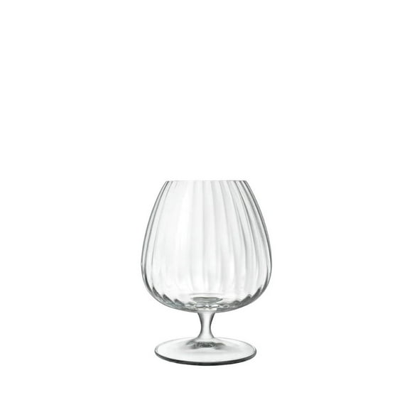 De fabrication Italienne, Luigi Bormioli Optica Verre de Cognac 46.5 cl (lot de 4)