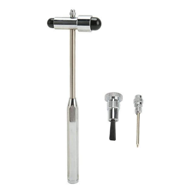 Diagnostic Hammer, Sturdy Moderate Strength Zinc Alloy Diagnostic Massage Hammer Skin Friendly For Health Examination