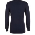 thumbnail image 3 of SOLS - Chaqueta de manga larga modelo Griffith V para mujer (Azul marino), 3 of 3
