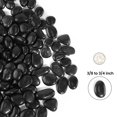 thumbnail image 2 of 6 LBS River Rocks, StoneCreek, Decorative Garden Stones for Plant Landscaping, Polished Gravel Filler Pebbles, Black, 2 of 2