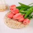 thumbnail image 4 of 5 Pcs Simulated Tulip 34cm Artificial Tulip Fake Flowers Faux Tulip Bulk Mother Day Gift for Vase Home Kitchen Wedding Spring Party Decorations, 4 of 8