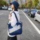 thumbnail image 1 of Bolso cruzado de hombro Estilo Vintage para estudiantes bandolera de tela Likrtyny vaquera con asa superior estilo Retro Casual a la moda, 1 of 9