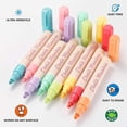 thumbnail image 5 of Chalk Pens For Blackboards Chalkboard Pens - Liquid Chalk Pens 8 Neon Colours Chalks For Blackboard, 5 of 5