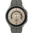 thumbnail image 3 of Samsung, R925N, Galaxy Watch5 Pro, Smart Watch, GPS + Cellular, 17 Hour Battery Life, 1.6 Pound, Android, Compass, Gray Titanium/45mm, 1, 3 of 20