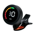 thumbnail image 2 of Yinanstore Guitar Tuner Guitar Accessories 360 Degree Rotate Professional Musical Instrument Accessory Fast Accuratie Tuning Banjo Bass Black, 2 of 8