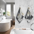thumbnail image 6 of Dreamtimes Daisies Field Hand Towels 2 Pieces, Cotton Bath Towel for Drying Face Hands Body Decorative Water Absorbent Lightweight Towels for Bathroom Ktichen Travel Gym,16"x28", 6 of 7
