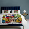 thumbnail image 7 of Mario 3-Piece All Season Bedding Set, Comforter Set with Pillow Shams for Bedroom & Dorm Decor, Ideal Gifts for Women Men Teens Friends Family, 7 of 7