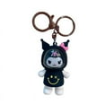 thumbnail image 6 of Woan cartoon Kuromi luminous keychain creative night light keychain bag, pendant, claw machine toy gift, 6 of 9