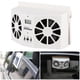 thumbnail image 4 of Enfriador de energía solar para coche, ventilador de coche Plasitc duradero Ventilador de aire Radiador de escape Refrigeración Blanco 3.6v Fan Solar Higoodz Accesorio de coche, 4 of 7