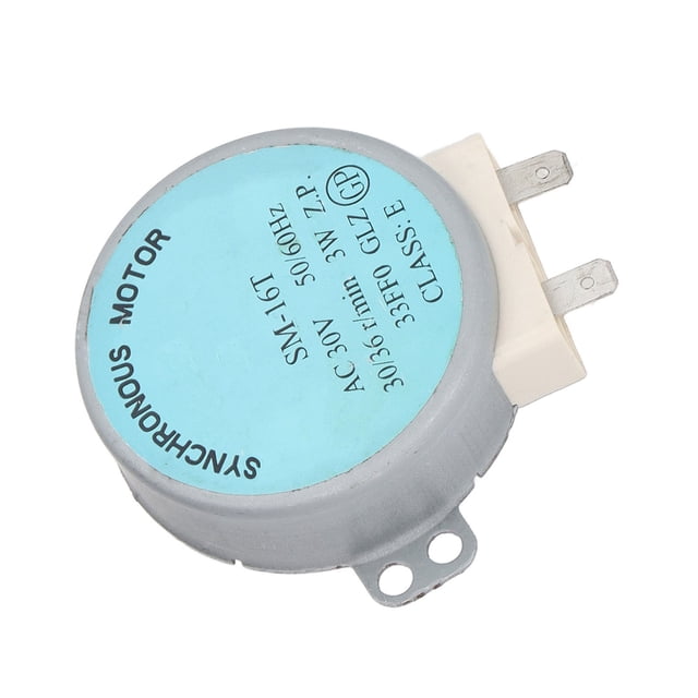 Microwave Turntable Motor, Strong and , Stable Body, Original Replacement Part for Microwave Oven, Aluminium and Copper Material