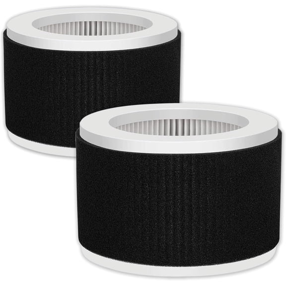 Replacement filter for EPI810, compatible with KOIOS and MOOKA and MEGAWISE EPI810 air purifier, with 3-stage H13 True HEPA filter, suitable for Mooka EPI810 filter, 2 pack