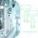 thumbnail image 4 of ColoMX 36pcs Solicitadores de la botella de solución salina Hospital Infusión Botella cubiertas redes de botella de infusión colgante, 4 of 8