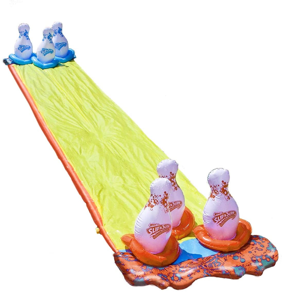 slip and slide bowling