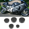 thumbnail image 3 of Kit de 5 tapones para orificios de marco de motocicleta, decoración para Suzuki Hayabusa 1300 GSX1300R 99-15, 3 of 9