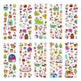 thumbnail image 1 of relayinert Santa Claus 3D Bubble Stickers Children's Cartoon Stickers, 1 of 8