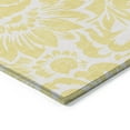 thumbnail image 4 of Addison Rugs Chantille Indoor/Outdoor Transitional Floral Yellow Washable Rectangle Rug, 1'8" x 2'6", 4 of 6