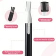 thumbnail image 3 of RAGUPEL Eyebrow Razor,Non-Slip Handle Eyebrow Trimmer,More Stable Operation Face Razors for Women,, 3 of 8
