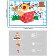 thumbnail image 2 of ECKYADAM Christmas Electrostatic Stickers Snowflake Set Door Window Glass Stickers,Christmas Decorations, 2 of 6