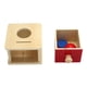 thumbnail image 1 of Caja de caída de bolas, juguete de actividad sensorial, caja de permanencia de objetos, desarrolla habilidades motoras finas para niñas en edad preesc, 1 of 8