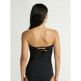 thumbnail image 4 of Time and Tru Women's and Women's Plus Twist Bandeau Tankini Top, Sizes XS-2X, 4 of 6
