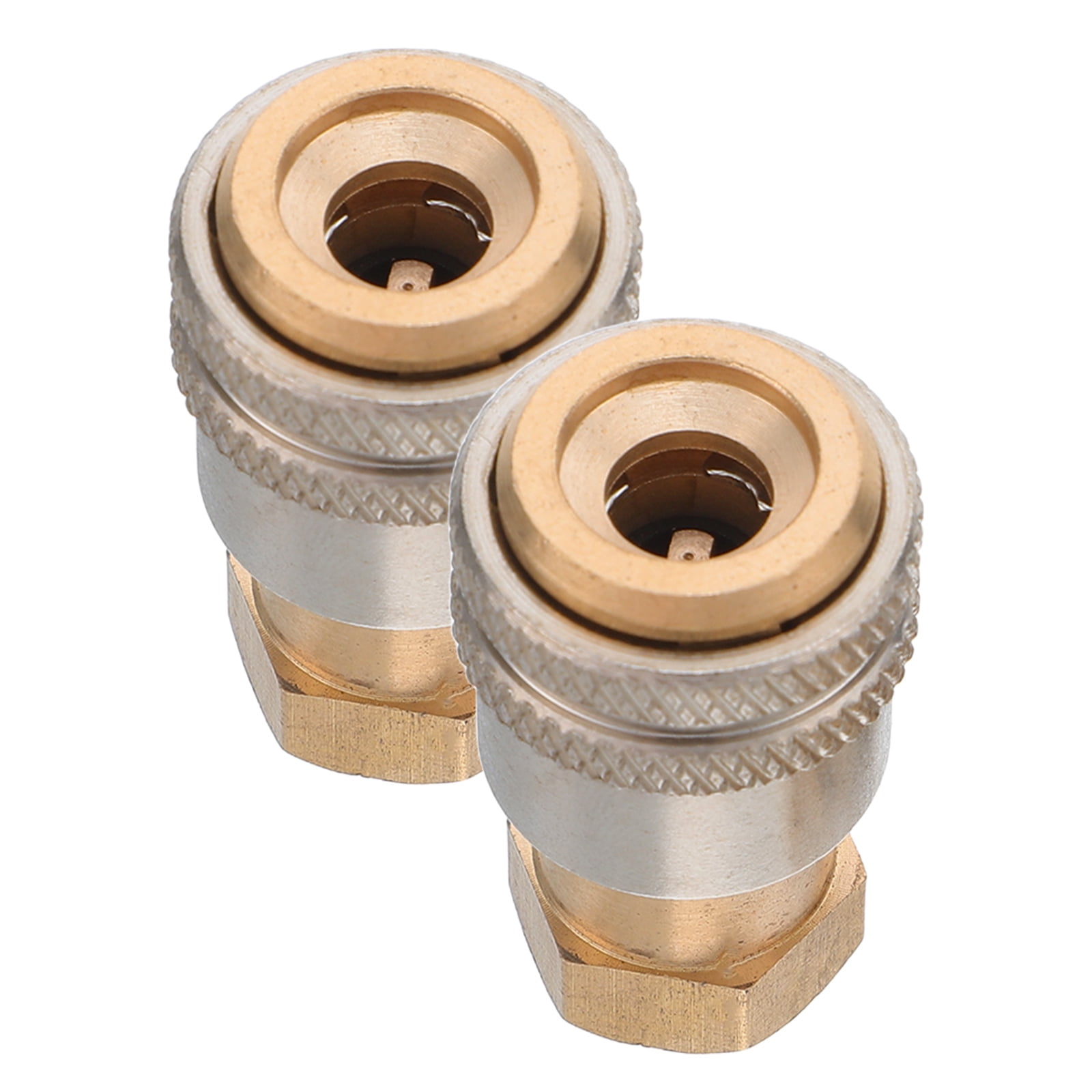 Raindrops 2pcs Tire Inflation Nozzle Tire Inflator Quick Release for Vehicle Owners Maintenance