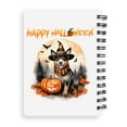 thumbnail image 2 of Happy Halloween Australian Cattle Dog Witches Hat Pumpkin Carving Spiral Bound Journal Heeler Lover Gifts 5x7in Spiral Notebook - 02019, 2 of 5
