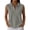 17# Gray, variant on Waffle Tank Tops for Women Sleeveless Polo Shirts V Neck Collared Golf Shirts Office Business Casual Summer Vest Tops,Dark Gray,M