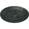 thumbnail image 3 of Ekena Millwork 27"OD x 2 1/2"P Brunswick Ceiling Medallion (Fits Canopies up to 4 1/2"), Hand-Painted Painted Turtle Crackle, 3 of 5