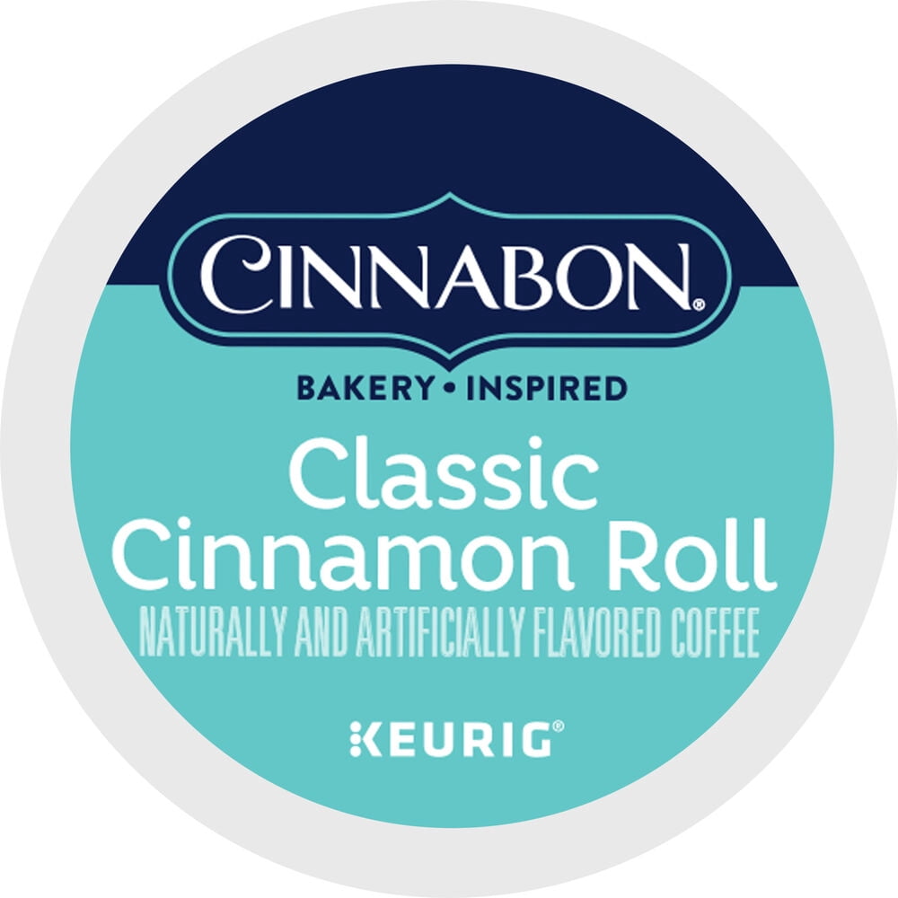 Cinnabon Classic Cinnamon Roll Coffee - K-Cup Pod - Light Roast - 96 Ct
