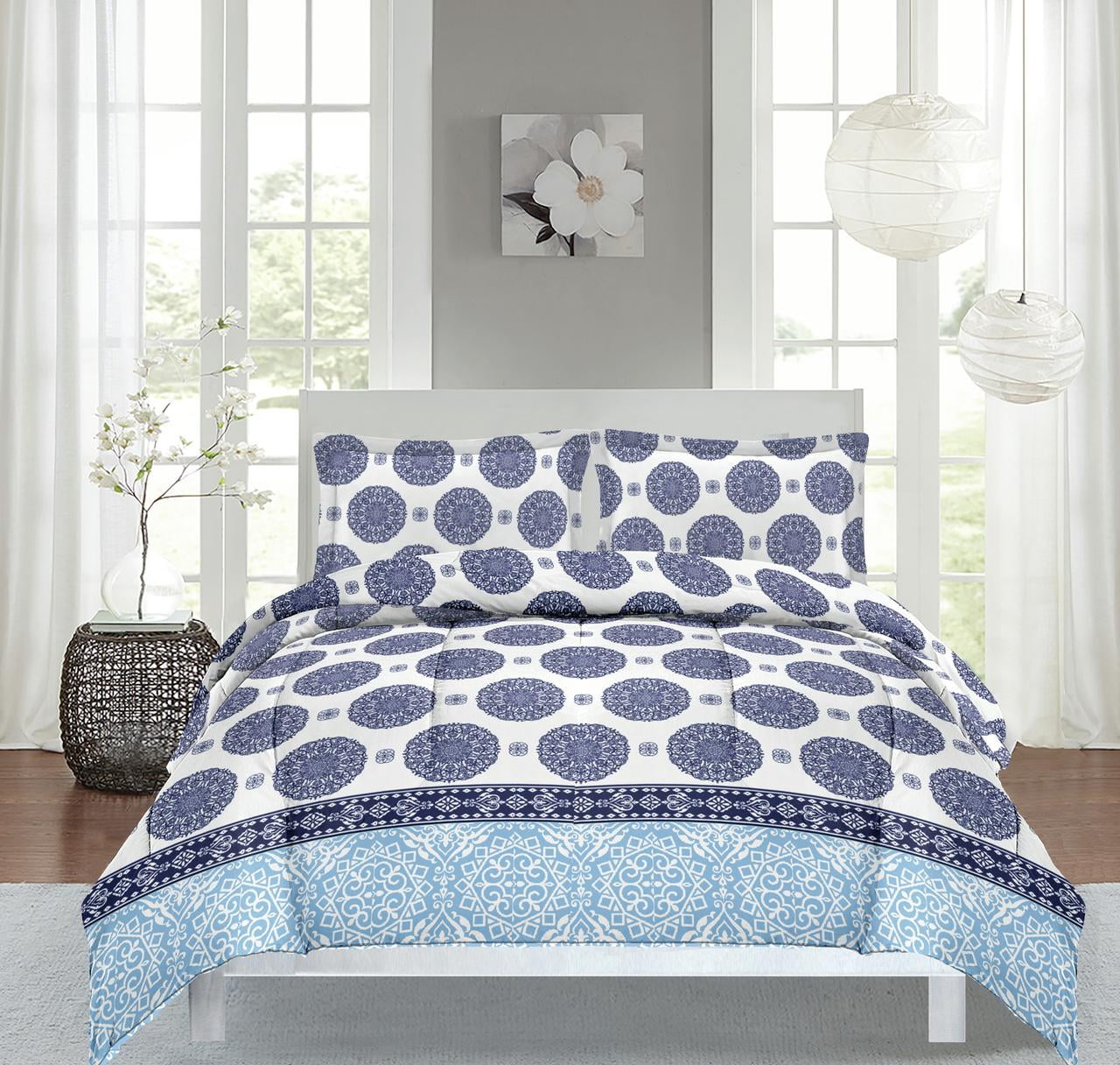 Owen Comforter Sham Set in Navy Walmart Canada