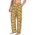 thumbnail image 2 of Daiia Sunflower Men's Sleep Pant with Pockets and Drawstring,Pajama Pants-Medium, 2 of 9