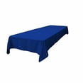 thumbnail image 4 of LA Linen TCpop60x126-RoyalP50 Polyester Poplin Rectangular Tablecloth, Royal - 60 x 126 in., 4 of 4