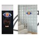 thumbnail image 3 of Relojes de pared nórdicos, hogar silencioso simple, sala de estar moderna, Ojo Sunnimix reloj moderno decorativo, 3 of 8