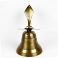 thumbnail image 4 of Premium Aluminum Nautical Boat Decorative Bells| Nickel Plated & Antique Brass Bells | Pirate's Ship Bell | Wall Decor | Nagina International (Antique Brass, 9 Inches), 4 of 4