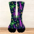 thumbnail image 6 of Stockings AURORADY Animal Knitted Cute Socks Mid Socks, Pilates Socks Green, 6 of 9
