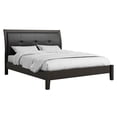 thumbnail image 5 of FOA Muscett 4pc Espresso Solid Wood Bed Set-Full+Nightstand+Dresser+Mirror, 5 of 6
