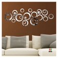 thumbnail image 4 of Wall Stickers，Removable Round Wall Sticker Wall Decal Acrylic Mirror Setting for Home Living Room Bedroom Decor (24 Pieces), 4 of 5