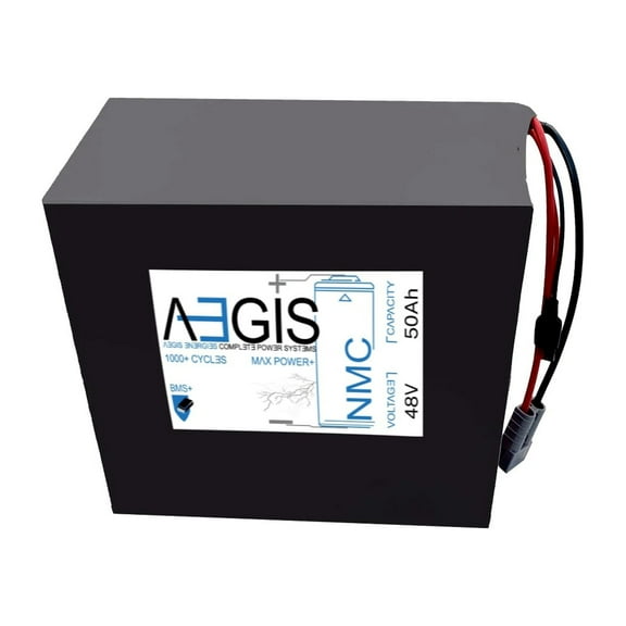 Aegis Battery 48V 50Ah Lithium Battery - NMC Deep Cycle Lithium-ion