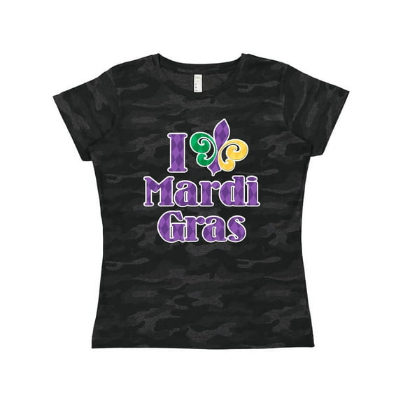Inktastic I Love Mardi Gras Women's T-Shirt
