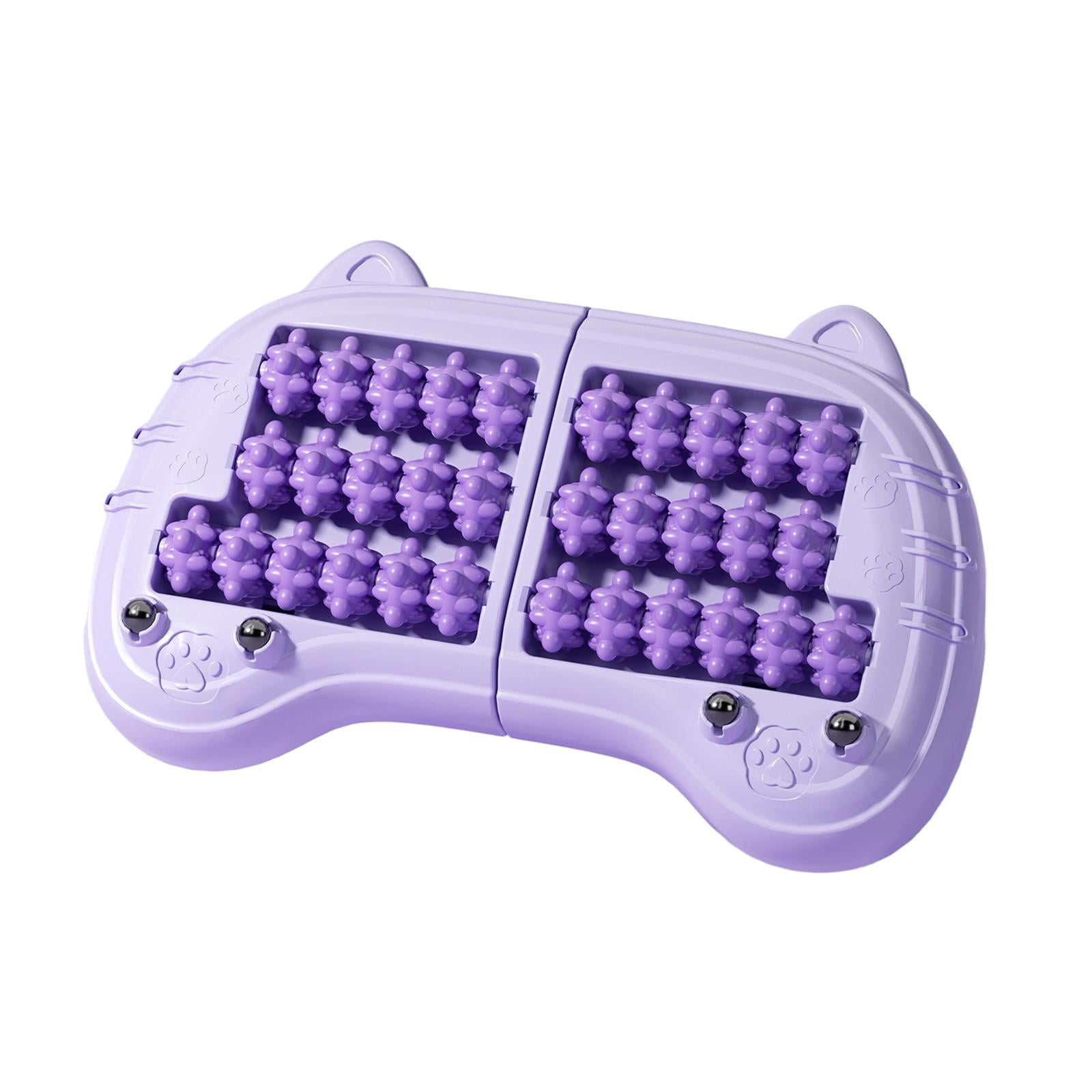 DimyFew Comfortable Foot Massager Roller Handheld Sturdy Muscle Massage Roller for Women purple